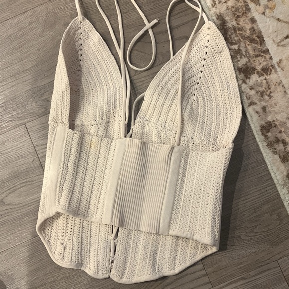 Dion Lee Crochet Corset Top - Picture 2 of 4